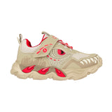 TENIS CASUALES CLASBEN NIÑO REX SIMIPIEL BEIGE 18-21