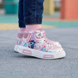 TENIS CASUALES MISS PINK NIÑA BIGSTAR SIMIPIEL ROSA 15-19