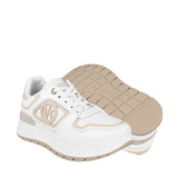 TENIS CASUALES CLASBEN MUJER CAMILA SIMIPIEL BLANCO