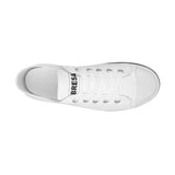 Tenis casuales Bresa unisex textil blanco 860