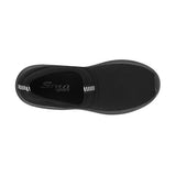 TENIS CASUALES DAMA STYLO 055 TEXTIL NEGRO