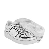 TENIS CASUALES DAMA STYLO 16108 SIMIPIEL BLANCO
