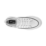 TENIS CASUALES DAMA STYLO 16953 SIMIPIEL BLANCO