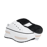 TENIS CASUALES DAMA STYLO 18037 SIMIPIEL BLANCO