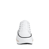 TENIS CASUALES DAMA STYLO 18037 SIMIPIEL BLANCO
