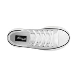 TENIS CASUALES DAMA STYLO 18037 SIMIPIEL PLATA