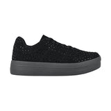 TENIS CASUALES DAMA STYLO 18667 SUEDE NEGRO