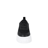 TENIS CASUALES DAMA STYLO 18668 SIMIPIEL NEGRO
