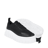 TENIS CASUALES DAMA STYLO 18668 SIMIPIEL NEGRO