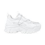 TENIS CASUALES DAMA STYLO 18677 TEXTIL BLANCO
