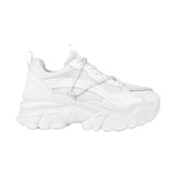 TENIS CASUALES DAMA STYLO 18677 TEXTIL BLANCO