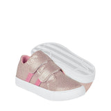 TENIS NIÑA STYLO 18486 GLITTER ROSA 18-21