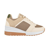 TENIS CASUALES DAMA STYLO 16470 SIMIPIEL BEIGE