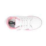 TENIS CASUALES STYLO NIÑA 20062 SIMIPIEL BLANCO 18-21