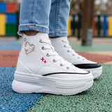 TENIS STYLO NIÑA 20097 SIMIPIEL BLANCO 18-21