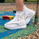 TENIS STYLO NIÑA 20097 SIMIPIEL BLANCO 18-21