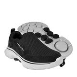 TENIS CASUALES AMERICAN POLO HOMBRE 2672 TEXTIL NEGRO