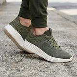 TENIS BEEN CLASS HOMBRE 19417 TEXTIL VERDE