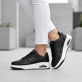 TENIS BEEN CLASS MUJER 19430 SIMIPIEL NEGRO
