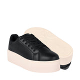TENIS CASUALES MUJER STYLO 20513 SIMIPIEL NEGRO