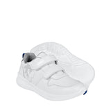 TENIS ESCOLARES NIÑO SONIC 848518 SIMIPIEL BLANCO 18-21
