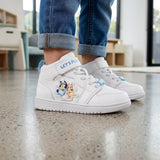 TENIS BLUEY NIÑA 923523 SIMIPIEL BLANCO 15-17
