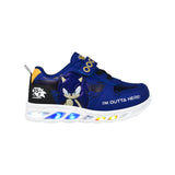 TENIS SONIC NIÑO 950607 SIMIPIEL AZUL 15-17