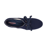 Tenis casuales Stylo para mujer textil marino 6033-G