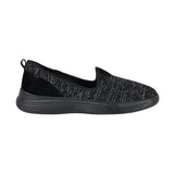 TENIS CASUALES DAMA FLEXI 104917 TEXTIL NEGRO