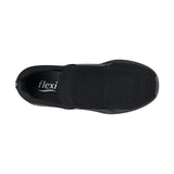 TENIS CASUALES DAMA FLEXI 105113 TEXTIL NEGRO