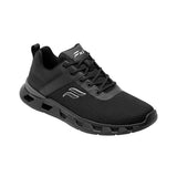 TENIS CASUALES CABALLERO FLEXI 410802 TEXTIL NEGRO