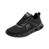 TENIS CASUALES CABALLERO FLEXI 410802 TEXTIL NEGRO