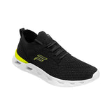 TENIS CASUALES CABALLERO FLEXI 410801 TEXTIL NEGRO