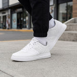 TENIS CASUALES FLEXI HOMBRE 415306 SIMIPIEL BLANCO