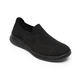 TENIS DAMA FLEXI 125601 TEXTIL NEGRO