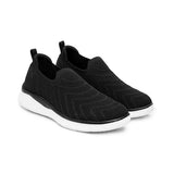 TENIS CASUALES FLEXI MUJER 125615 TEXTIL NEGRO