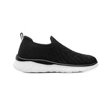 TENIS CASUALES FLEXI MUJER 125615 TEXTIL NEGRO