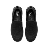 TENIS CASUALES FLEXI MUJER 125615 TEXTIL NEGRO