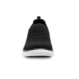 TENIS CASUALES FLEXI MUJER 125615 TEXTIL NEGRO