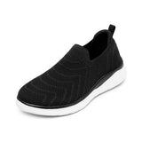 TENIS CASUALES FLEXI MUJER 125615 TEXTIL NEGRO