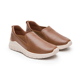 TENIS FLEXI MUJER 130210 PIEL CAFÉ