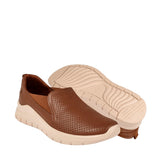 TENIS FLEXI MUJER 130210 PIEL CAFÉ