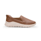TENIS FLEXI MUJER 130210 PIEL CAFÉ