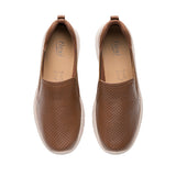 TENIS FLEXI MUJER 130210 PIEL CAFÉ