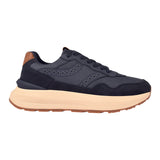 TENIS CASUALES FLEXI HOMBRE 420903 SIMIPIEL AZUL