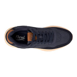 TENIS CASUALES FLEXI HOMBRE 420903 SIMIPIEL AZUL