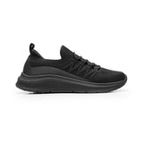 TENIS CASUALES FLEXI MUJER 141202 TEXTIL NEGRO