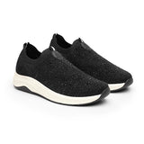TENIS FLEXI MUJER 134101 TEXTIL NEGRO