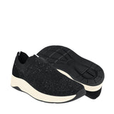 TENIS FLEXI MUJER 134101 TEXTIL NEGRO