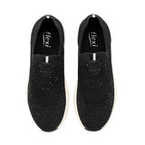 TENIS FLEXI MUJER 134101 TEXTIL NEGRO